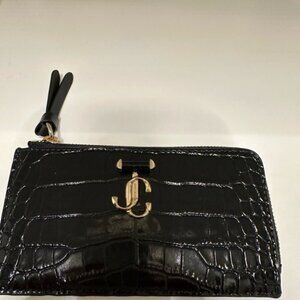 Jimmy Choo croc leather Card Holder